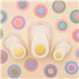 Vaessen Creative Perforatrices Cercle Festonné - Lot de 3 Pcs - pour Projets DIY, Papier Scrapbooking, Bullet Journaling, Cartes