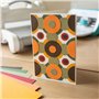 Florence Papier Cartonné Autocollant Couleurs Assorties - A4 - Automne - 24 feuilles - 216 g/m² - Lisse - Papier Auto-Adhésif po