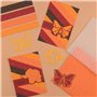 Florence Papier Cartonné Autocollant Couleurs Assorties - A4 - Automne - 24 feuilles - 216 g/m² - Lisse - Papier Auto-Adhésif po