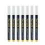 Securit Lot de 7 Feutres-Craie à encre liquide Coloré - Taille de mine 1-2mm