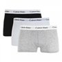 Calvin Klein Lot de 3 boxers en coton stretch pour homme et garçon Sous-vêtements Uni - multicolore - Large