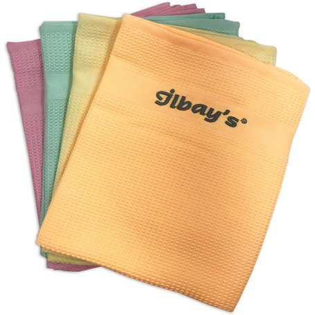 Ilbays Lot de 4 chiffons en microfibre