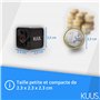 KUUS.® C1 Mini Camera Espion | Camera Surveillance Intérieure Discrète & Enregistreur Écoute à Distance avec Mémoire gigaoctets 