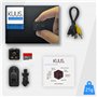 KUUS.® C1 Mini Camera Espion | Camera Surveillance Intérieure Discrète & Enregistreur Écoute à Distance avec Mémoire gigaoctets 