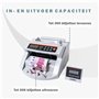 Agellic Compteuse de Billets | 3 voies Machine à Compter les Billets avec Détecteur Faux Billet | Compteur de Billets 1000/min |