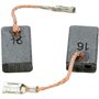 Balais de Charbon pour BOSCH GWS 7-125 meuleuse - 5x10x16mm - 2.0x3.9x6.3'' - Avec arrêt automatique