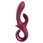 Vibration de Stimulation Double Dream Toys Glam Rouge