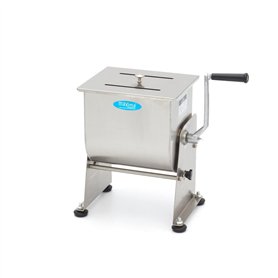 Maxima Mélangeur à Viande 10L - 7.5Kg Viande - Bol Inclinable - Manuel