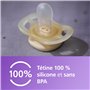 Philips Avent Sucettes Ultra Start, sucettes orthodontiques pour nouveau-nés de 0 à 2 mois, sans BPA, avec étui de stérilisation