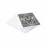 Black Buffalo Playing Cards Lot de 2 cartes de poker imperméables en plastique - Avec 4 symboles - Noir