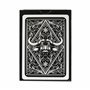 Black Buffalo Playing Cards Lot de 2 cartes de poker imperméables en plastique - Avec 4 symboles - Noir