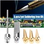 Kit de Fer à souder Kit de consommables de soudage durables Fers à souder pour Le soudage