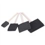 4 pièces mousse peinture brosse mousse Bricolage outils de peinture éponge outil de dessin éponges brosse ensemble peinture épon
