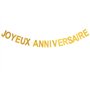Andgo Glitter Joyeux Anniversaire Bannière Banderole Garland Bunting Party Décorations