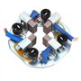 Akozon Support de brosse de moteur de démarreur Assy | Ensemble de support de balai de charbon de démarreur de véhicule adapté p