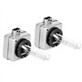 Ampoule Blanche 2pc D1S 12V 6000K 35W xénon rempl ement de la Lampe Ampoule Blanche Super Brillante Xenon d1s xenstart 9285 141 