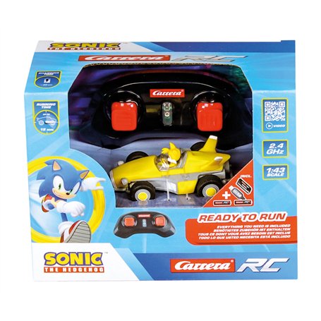 Carrera - 370430023 - Team Sonic Racing Mini RC - Ombre 1:43