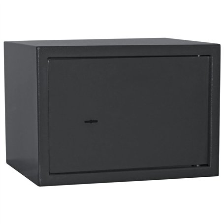 Rottner Jupiter 3 Coffre-Fort à Double panneton Anthracite L x H x P 35 x 25 x 28 cm Fond Amovible Insert en Feutre avec matérie