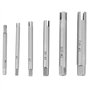 Gonnely Extracteur de taraud - Extracteur de tarauds à tête cassée en Acier(6-Piece Set)