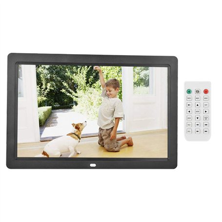 12 pouces AC100-240V Cadre photo numérique 1280 x 800 HD 16: 10