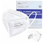 Hygiene100® FFP2 Paquet de 30 masques anti-poussière hygiéniques blancs à 5 couches