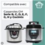 Caoutchouc de Silicone pour Autocuiseurs GM - Compatible avec les Séries B