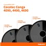 Couvercle support de brosse centrale pour Cecotec Conga 4090 4490 4690. Couvercle pour rouleau principal