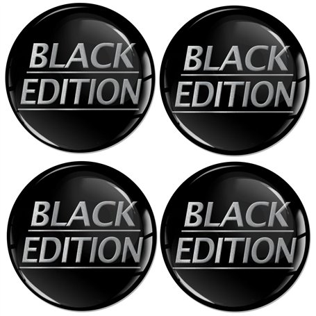 SkinoEu Lot de 4 Autocollants de 50 mm pour enjoliveurs