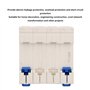 Disjoncteur Miniature ,32A 400V RCCB DZ47 63 4 Pôles Résiduels pour la Décoration de la Maison et la Transformation du Réseau Ru