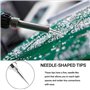 Pointes à Souder 0.2 mm, 10 Pièces Pointes de Fer à Souder sans Plomb Pointes de Fer à Souder, X-Tronic Remplaçables, 900M-T-I O