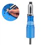 Hyuduo Kit De Fixation De Rivet De Perceuse Électrique Connecteur De Conversion De Riveteuse De Puissance Adaptateur De Rivet av