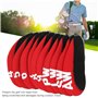 10 Pièces Un Ensemble Néoprène + Cuir Artificiel Couvre-tête de Club de Golf Ensemble D'étui de Pro
