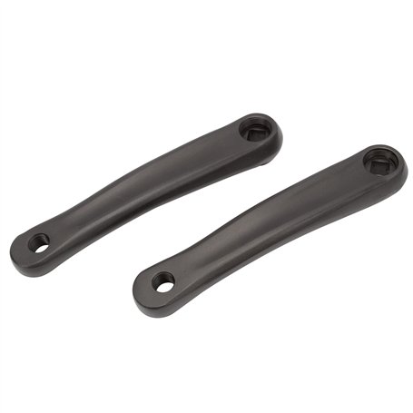 GNXFixt Manivelle de vélo - 1 paire de manivelles durables - Manivelles de VTT - Manivelles de vélo - 2 manivelles de vélo - Pou