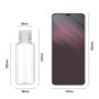 BillyBath Flacon Vide Voyage 100ml, 6 Pièces Flacons de Voyage Avion Transparent Cosmetique Liquide Bouteille kit en Plastique T