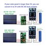 1A 4.2V 3.7V 18650 LiPo Li-ion Chargeur de Batterie au Lithium Module de Contrôleur de Charge Solaire MPPT Module de Charge Sola