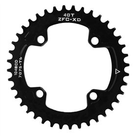 Plateau de vélo léger Bcd 104Mm 40T 42T Plateau 40 Dents pour vélo Am/XC(40T Disc (104BCD)) Roue dentee pedalier Couronnes