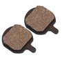 PUSOKEI 4 Paires de Plaquettes de Frein à Disque de VTT, pour Semelle Hayes MX2 / 3/4/5 CX5 GX-C GX2, 0.98 x 0.78 Pouces