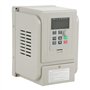 Nikou Variateur de fréquence, Contrôleur de vitesse VFD AC 220V 1.5KW pour moteur triphasé Bonne performance anti-déclenchement 
