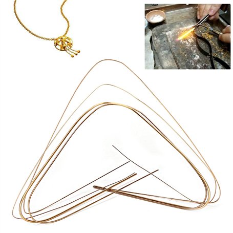 Fil de soudure en or facile à utiliser 4 pièces