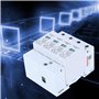 4P LT1-40 Parasurtenseur de Maison Module de Protection 40 Ka Parafoudre Basse Tension Blanc