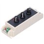 AUNMAS Contr?Leur de gradateur à LED, Sortie 3 canaux DC12V-24V PWM RGB pour Bandes LED Multicolores RGB
