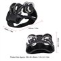 Tambourin Shaker, Accompagnement de Guitare Percussion Batterie en Métal Jingle Bell Accessoires Instrument de Musique Facile à 