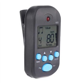 Métronome numérique portable LCD Metronome Clip On Beat Tempo pour accessoires d'instruments de musique