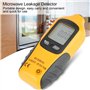 Jeanoko Détecteur de micro-ondes de haute précision Affichage LCD numérique Détecteur de fuite de micro-ondes Testeur de compteu