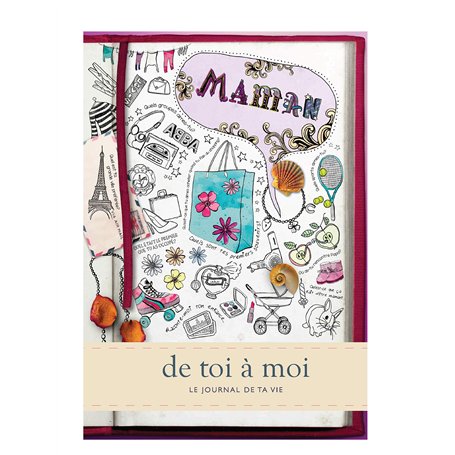 Editions de la Sarriette Maman - de toi à moi. Relié. Journal mémoire pour conserver tous les souvenirs de la vie de votre Maman