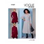 Vogue Patterns V1837B5 Patron de veste pour femme Taille 36 à 44