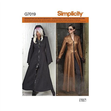 Simplicity Patron de couture pour manteaux et costumes pour femme Tailles 36-42