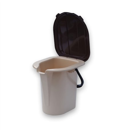 Varile WC. Seau de toilette de voyage Marron beige/marron