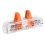 Wago - 221-2411 - Connecteur de passage, avec levier, pour tous les types de conducteurs, maximum 4 mm² - 10 pièces