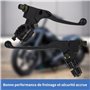 CLKE Levier de Frein Moto, Levier D'embrayage de Frein de Moto, Levier Embrayage Gauche de Moto pour 50cc - 125cc Dirt Pit Bike 